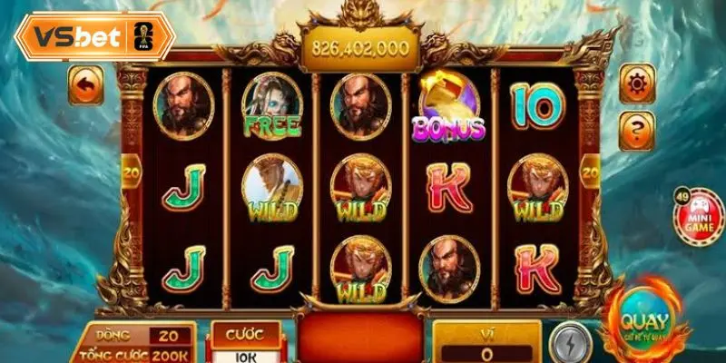 Cơ chế nổ hũ Tây Du Ký tạo sức hút lớn nhờ bonus
