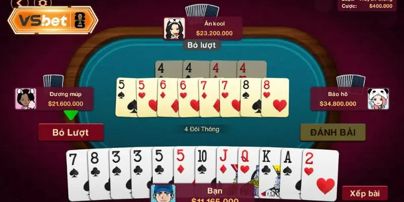 Kỹ thuật giữ bài lẻ kết hợp xả bộ ba đỉnh cao